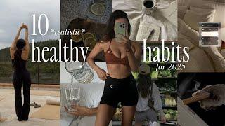 10+ daily healthy habits to level up in 2025 | small changes to feel my best ft. jewellery haul