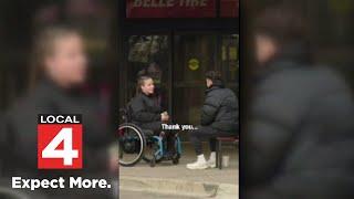 Video of Taylor teen’s act of kindness goes viral across social media