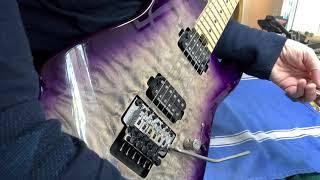 Charvel guitar upgraded with Sophia Global Tuner PRO!