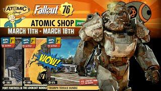 Fallout 76 - MORE ATOMIC SALES!!! Daily & Weekly Challenges// Atomic Shop Review MAR 11th 2025