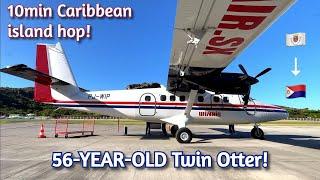 Flying Winair’s Twin Otter! | St Barts to Sint Maarten