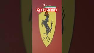 ‍️ Ferrari's F1 court case win