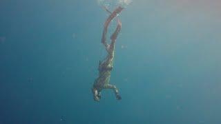 freedive to 25 m / צלילה חופשית לעומק