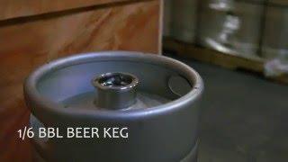 Stout Tanks & Kettles 1/6 Barrel (BBL) Beer Keg