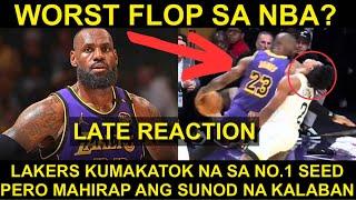 Ito na yata ang PINAKA OA na FLOP sa NBA! | Lakers KUMAKATOK na sa No.1 Seed! | Knecht SHRUG Game!