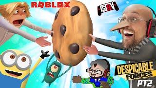 Roblox Minions Battle of Bosses w/ FGTeeV Gru! (Despicable Me Forces Pt 2)