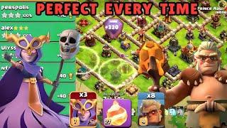 TH16 Super Witch Day21 Legend League Attack Strategy | Clash of Clans 2024 #clashofclans #supercell