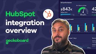 Broadcast HubSpot data with Geckoboard - share real-time sales dashboards in minutes