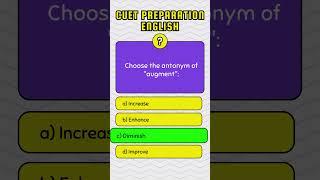 Must-Know MCQs for CUET UG 2025 - English - 6 #cuet2025 #cuetpreparation #english
