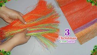 DIY 3 Easy Christmas Craft Idea step by step at home | DIY Best out waste craft ideas