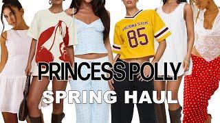 PRINCESS POLLY HAUL! (Spring Outfit Ideas + discount code)