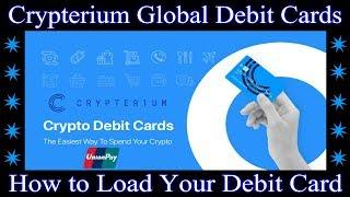 Crypterium - How to Load Your Debit Card