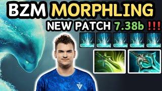  NEW PATCH 7.38b - Rank 5 Bzm MORPHLING Midlane Gameplay  Grandmaster Tier - Dota 2 Pro