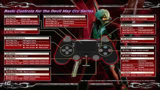 Devil May Cry HD Collection Full Keyboard / Gamepad Controls