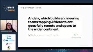 A Distributed Africa - Jessica Colaco VP Growth Brave Venture Lab @ Africa Tech Summit Connects 2020