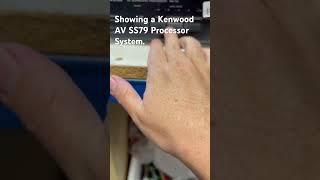 Kenwood AV SS79 Surround Processor AV  system. #kenwood #hifi #audiosystems