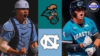 #24 Coastal Carolina vs #4 North Carolina (Great Game!) | 2025 College Baseball Highlights