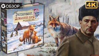 ЭКСПЕРИМЕНТ ДОМАШНИЕ ЛИСЫ - ОБЗОР настольной игры The Fox Experiment | Geek Media