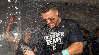 Aaron Judge, Juan Soto and the New York Yankees are HEADED TO THE POSTSEASON!