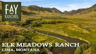 Montana Ranch For Sale | Elk Meadows Ranch | Lima, MT