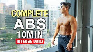 Must Do Daily - 10m Complete Abs Home Workout