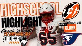 Noah Clark ~ OL/DL ~ Jordan High School