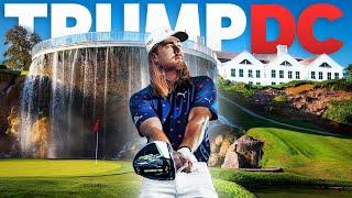 I Played One of the TOUGHEST Golf Courses in America! | Trump National D.C Golf Club