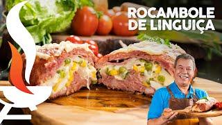 Rocambole Portuguesa de Linguiça I Churrasqueadas