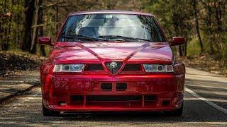 Alfa Romeo 155 GTA Stradale (einmaliger Prototyp), gefahren von Davide Cironi