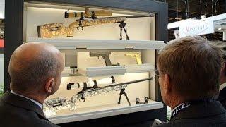 Technoframes new domotic special display sistem for guns at Milipol 2013