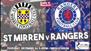 St Mirren v Rangers TV,  live stream details and team news in our Scottish Premiership preview