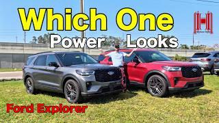 2025 Ford Explorer ST vs. ST Line: Which SUV is Better? | Full Specs & Test Drive