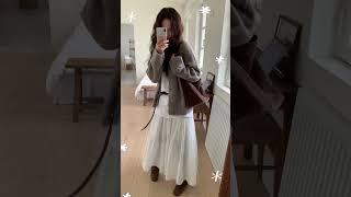 제 취향 그대로 코디해본 3가지 꾸안꾸룩. 저와 같은 옷 입고 데이트 가주시겠어유?🫱