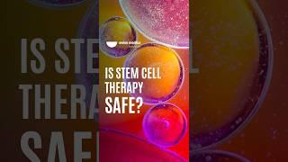 Is stem cell therapy really safe? #stemcell #regenerativemedicine #shorts