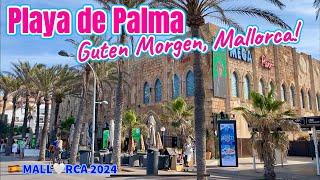 Playa de Palma️MALLORCA island🩷NEW Walk Balneario 4-8 TOP! spain #mallorca #travel #vlog