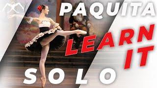 PAQUITA ballet solo - LEARN IT at home with Maria Khoreva