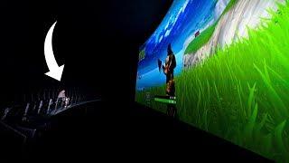 World's Biggest Fortnite Setup - IMAX Edition