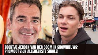 Zoontje Jeroen van der Boom in Shownieuws: Promoot Zijn Allereerste Single!