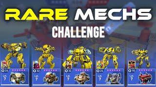 I won't use Epic and Legendary Mechs! | Challenge | Mech Arena