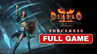 Diablo 2 Resurrected - Sorceress Walkthrough - FULL GAME (Normal Difficulty, No Commentary Gameplay)