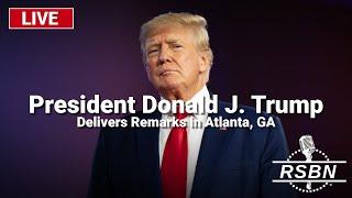 LIVE REPLAY: President Trump Delivers Remarks in Atlanta, GA - 10/15/24