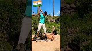 Powerfull stronger stunt hard  #shorts #strong #giantthedheeraj #india #power #stronger