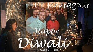 Diwali Vlog , IIT Kharagpur | My Last Diwali at IITKGP🪔| illumination 2024 | illu