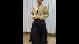 숏자켓 스웨이드 크롭 레더점퍼