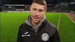 Interviews Nehrbauer,Pache, Habitz I OL Wstf. 24/25 6.SP Sportfreunde Siegen - SG Wattenscheid 09