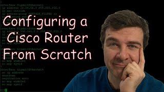 How to configure cisco router for the first time (CCNA Level) | 2021