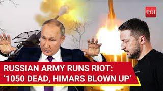 Ukraine Crumbles? Putin's Army Claims Brutal Assault On Jan 1, ‘7 Himars, 66 Drones, 1000 Soldiers…’