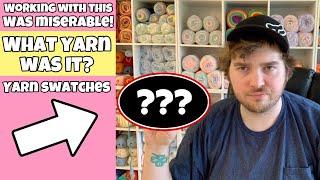 Cody Was Brutally Honest About This Yarn! What Yarn Was It? 5 Beautiful Colors & Yarn Swatches!