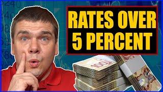 Mortgage Rates Canada - October 2022 Update - Fixed Rates OVER 5 PERCENT