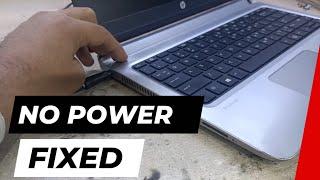 hp probook 440 G3 No Power No Display Open laptop and check motherboard supply area & laptop repair